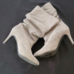 Audrey Brooke Suede Heel Boots  8-1/2  $20